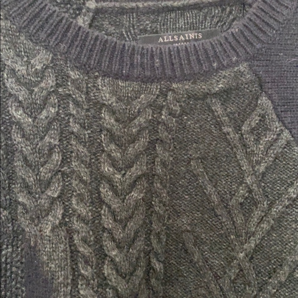 All saints Crew Neck Knit Sweater - Picture 3 of 3
